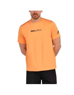 T-shirt Bullpadel Coledil Mandarin Fluor Vigore | Vêtements de pade...