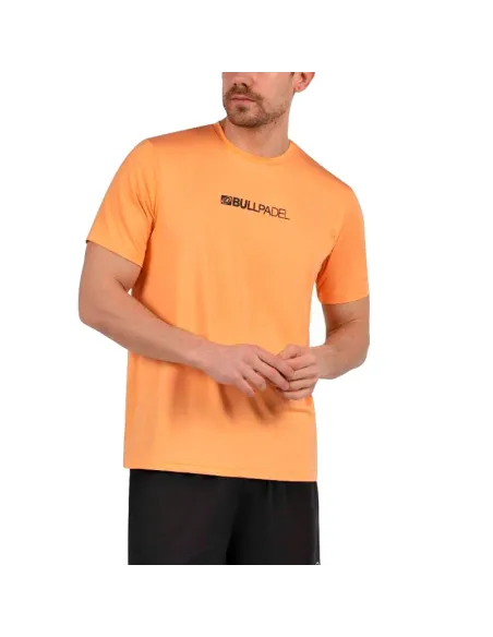 T-shirt Bullpadel Coledil Mandarin Fluor Vigore | Vêtements de pade...