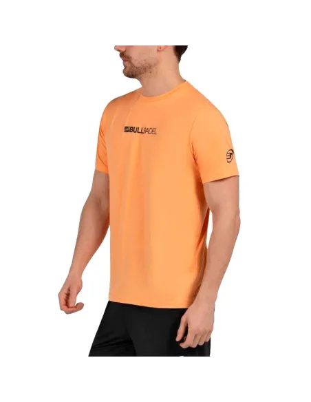 Camiseta Bullpadel Coledil Mandarina Fluor Vigore