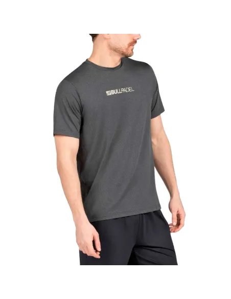 Camiseta Bullpadel Coledil Negro Vigore