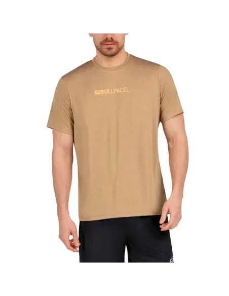 Camiseta Bullpadel Coledil Ocre Vigore | Roupas de padel masculinas