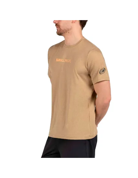 T-shirt Bullpadel Coledil Ocre Vigore | Vêtements de padel pour hommes