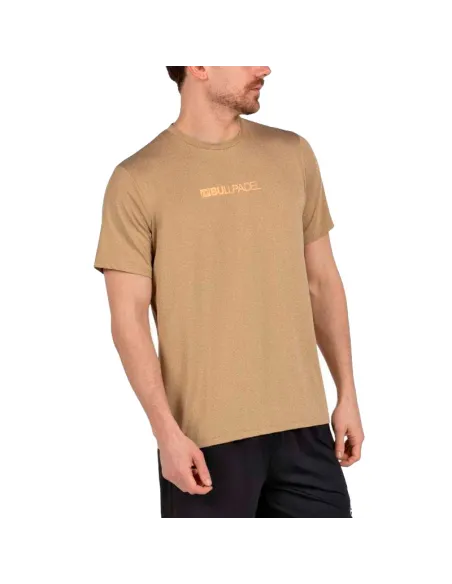 Camiseta Bullpadel Coledil Ocre Vigore | Roupas de padel masculinas