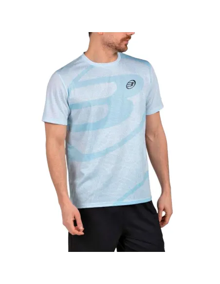 Bullpadel Castil Glacier Blue T-shirt | Men's padel clothing