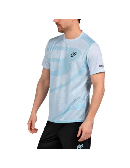 Bullpadel Castil Glacier Blue T-shirt | Men's padel clothing