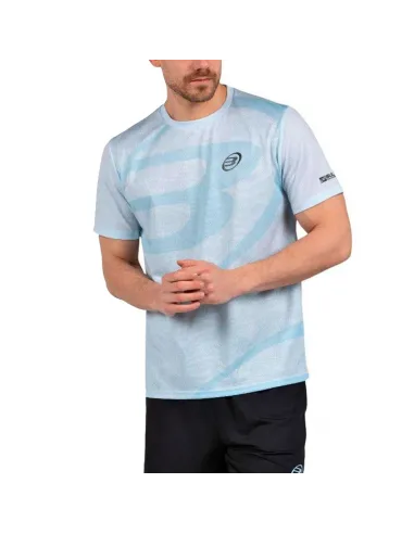 Bullpadel Castil Glacier Blue T-shirt | Men's padel clothing