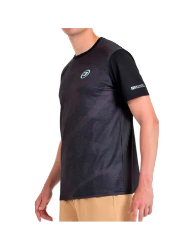 Bullpadel Castil Black T-shirt | Men's padel clothing