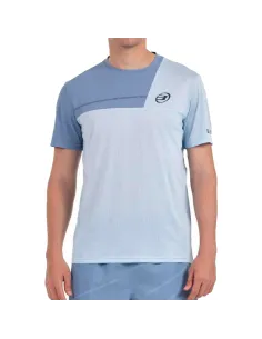 Camiseta Bullpadel Cacin Azul Glaciar Vigore | Men's padel clothing...