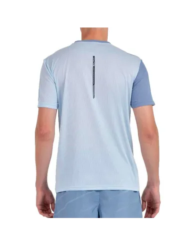 Camiseta Bullpadel Cacin Glacier Azul Vigore | Roupas de padel masc...