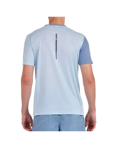 Camiseta Bullpadel Cacin Glacier Azul Vigore | Roupas de padel masc...