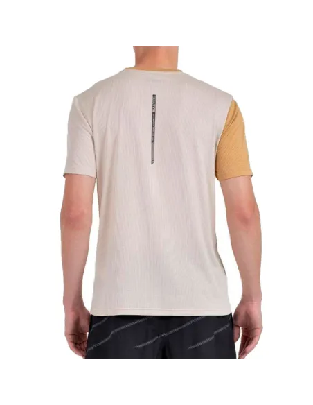 Maglietta Bullpadel Cacin Beige Vigore | Abbigliamento da padel da ...