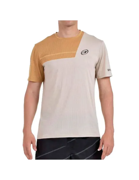 Maglietta Bullpadel Cacin Beige Vigore | Abbigliamento da padel da ...