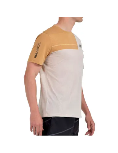 Bullpadel Cacin Beige Vigore T-shirt | Men's padel clothing