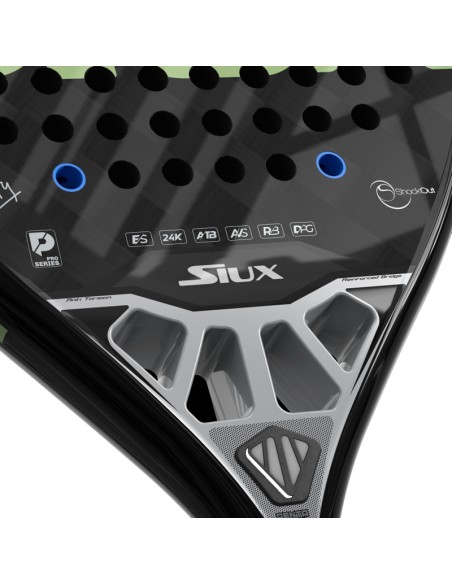 Padel Racket Siux Trilogy II Control 24K 2024 | Raquetes de padel Siux