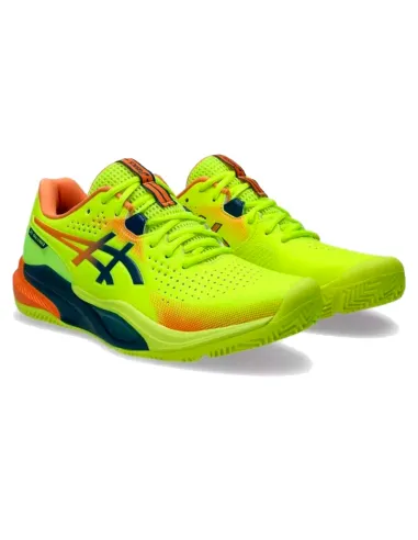 Tênis de Padel Asics Gel Challenger 15 Edição Limitada Amarelo Azul...