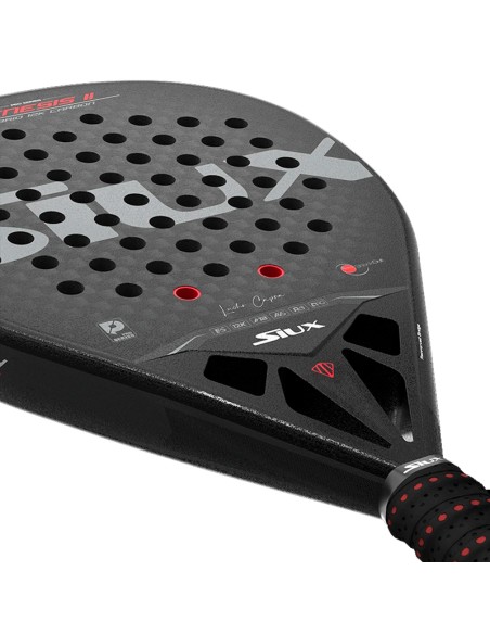 Pala de pádel Siux Genesis II Lucho Capra Pro 2023 | Palas de Pádel