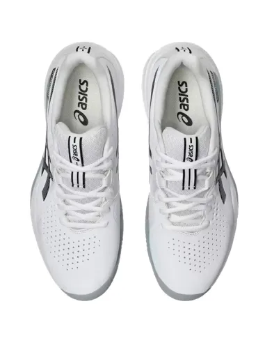 Tênis Asics Gel Challenger 15 Clay Branco e Cinza | Sapatos de pade...