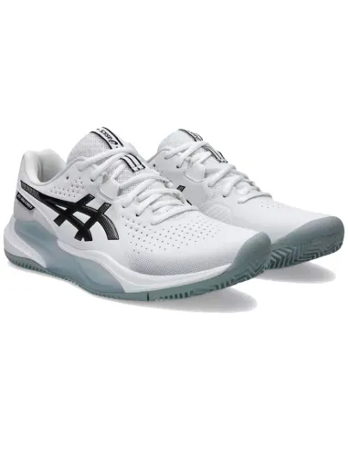 Asics Gel Challenger 15 Clay White Grey Schuhe | Padelschuhe für He...