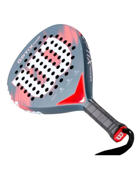 Wilson Optix V2 Power Red 2026 Padel Racket | Men's padel rackets M...