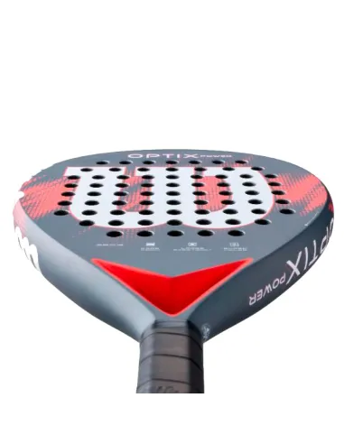 Wilson Optix V2 Power Red 2026 Padel Racket | Men's padel rackets M...