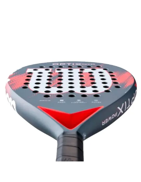 Wilson Optix V2 Power Red 2026 Padel Racket | Men's padel rackets M...