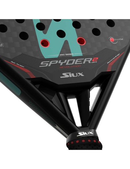 Pala de pádel Siux Spyder Revolution Control II 2023 | Palas de Pádel