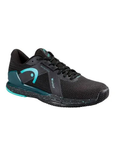 Chaussures Head Sprint Pro 4.0 SF Clay Noir Turquoise | Chaussures ...
