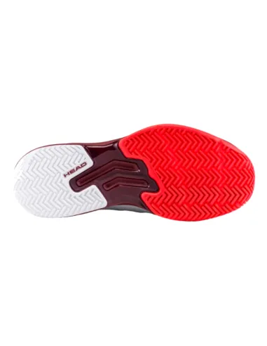Head Sprint Evo 4.0 Sneaker in Burgundergrau | Padel-Schuhe