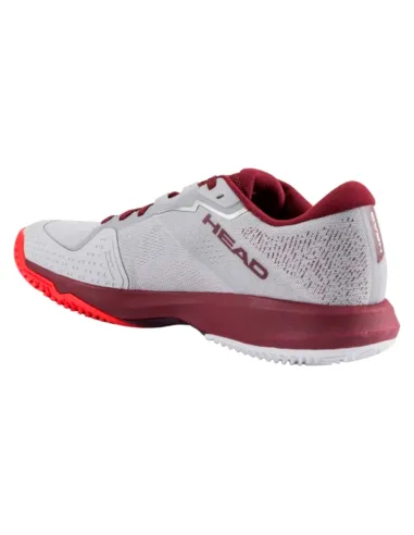 Head Sprint Evo 4.0 Sneaker in Burgundergrau | Padel-Schuhe