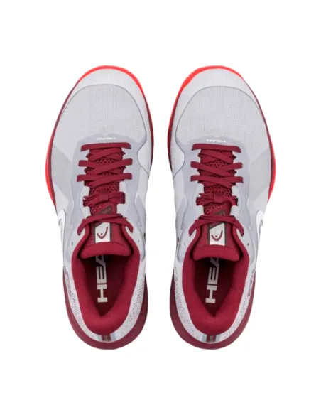 Tênis Head Sprint Evo 4.0 Bordô e Cinza | Padel Tênis
