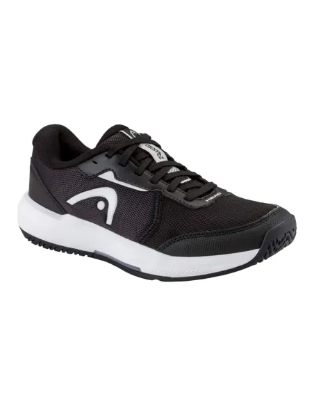 Tênis feminino Head Revolt Court 5.0 preto e branco | Padel Tênis