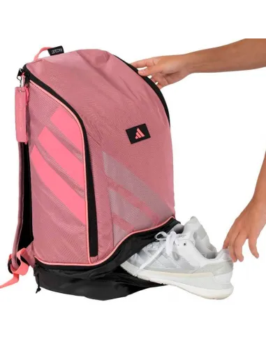 Mochila Adidas Marta Ortega Protour 3.5 Rosa Negro | Paleteros y mo...