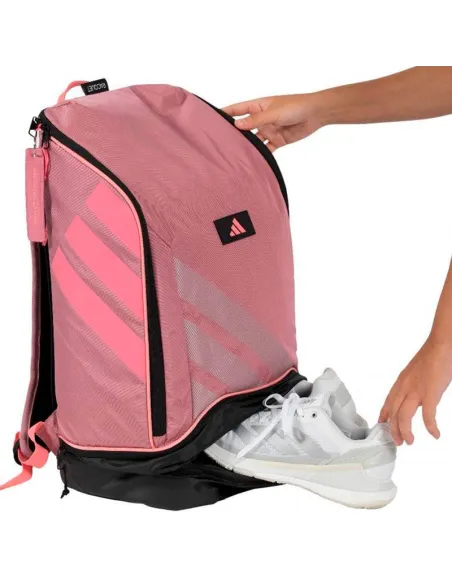 Adidas Marta Ortega Protour 3.5 Pink Black Backpack | Padel bags an...