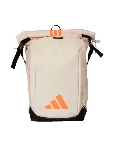 Mochila Adidas Multigame 3.5 Blanco Tiza Naranja