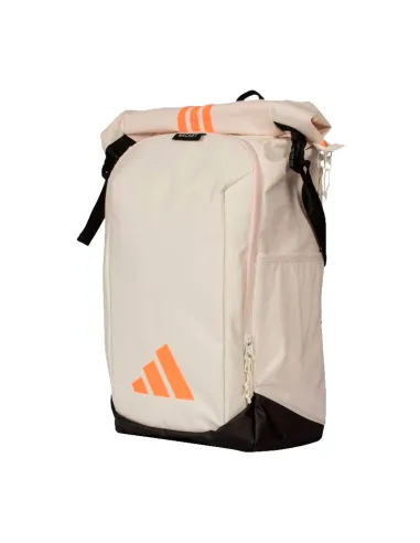 Adidas Multigame 3.5 Rucksack Weiß Kreideorange | Paddeltaschen und...