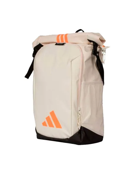 Mochila Adidas Multigame 3.5 Blanco Tiza Naranja