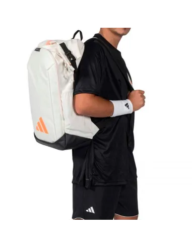 Adidas Multigame 3.5 Rucksack Weiß Kreideorange | Paddeltaschen und...