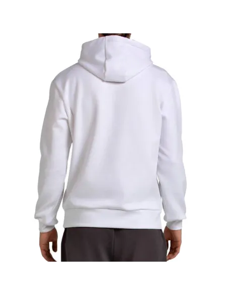 Bullpadel Acube weißes Sweatshirt | Padel-Bekleidung für Herren