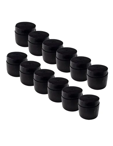 Head Plain Overgrip Schwarz (12er-Pack) | Übergriffe