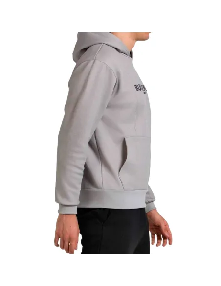 Sudadera Bullpadel Acube Gris Medio Vigore