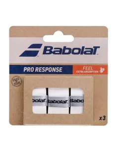 Babolat Pro Response Overgrips Brancos - 3 Unidades | Overgrips