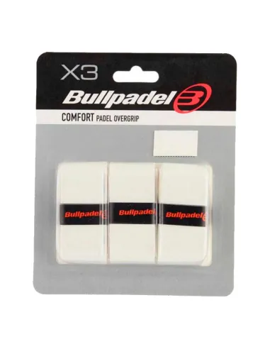 Blister Bullpadel 3 Overgrips GB1603 Comfort Blanco