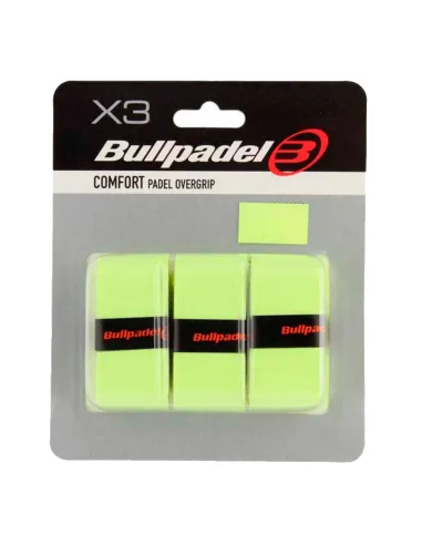 Blister Bullpadel 3 Overgrips GB1200 Comfort Giallo Zolfo Fluoro | ...