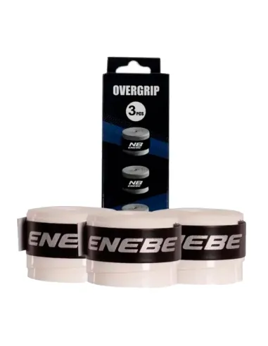 Overgrip Enebe lisci bianchi, 3 pezzi | Overgrip