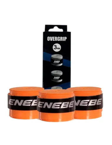 Overgrips Enebe Smooth Arancione Fluorescente 3 Unità | Overgrip