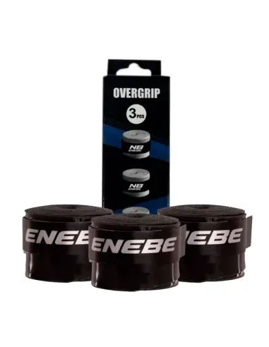 Overgrips Enebe Liso Negro 3 Unidades | Overgrips Overgrips