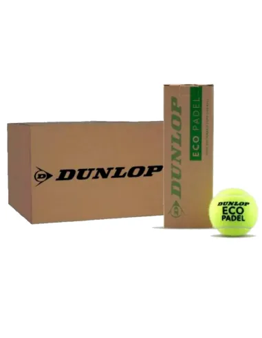 Tiroir de 72 balles - 24 boîtes de 3 unités - Dunlop Eco Padel | De...