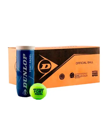 Cassetto 72 Palline - 24 Lattine da 3 unità - Dunlop Fort Padel | P...