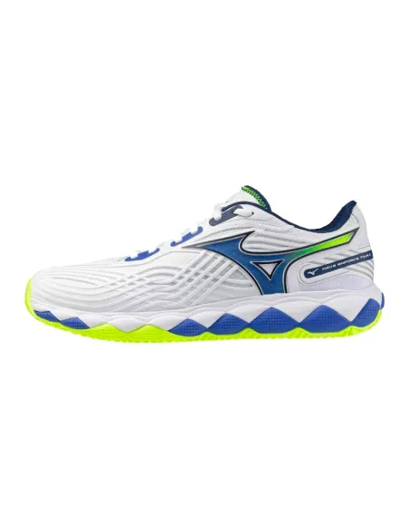 Scarpe Mizuno Wave Enforce Tour 2 Clay Bianco Blu | Scarpe da padel...