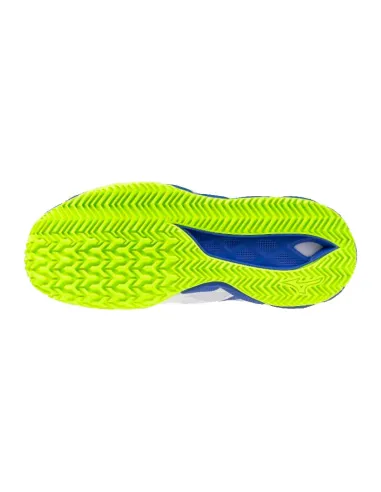 Chaussures Mizuno Wave Enforce Tour 2 Clay Blanc Bleu | Chaussures ...